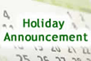 Holiday Notice to observe "Kashmir Solidarity Day"