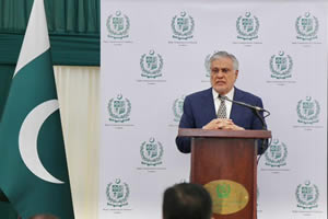 Deputy Prime Minister/Foreign Minister, Senator Mohammad Ishaq Dar , addressed the British-Pakistani Lawyers Forum regarding India's unlawful attempt to unilaterally suspend the Indus Waters Treaty - an action that constitutes both a red line and an